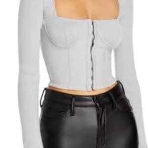 Johnathan Simkhai Bustier Crop Top